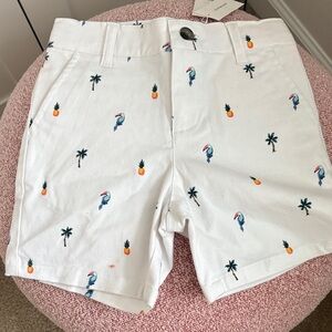 Janie and Jack tropical Print Shorts